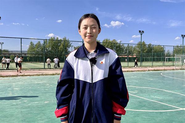 學生代表“技能成才 強國有我”主題演講——李欣宇