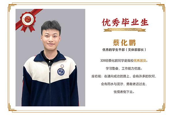 優(yōu)秀畢業(yè)生——蔡化鵬